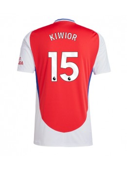 Arsenal Jakub Kiwior #15 Heimtrikot 2024-25 Kurzarm